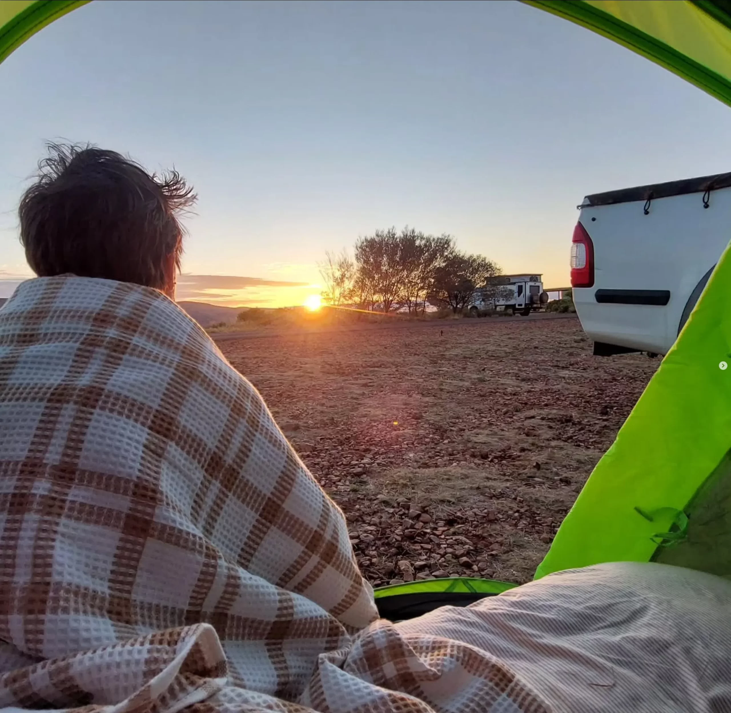 campsites, Larapinta